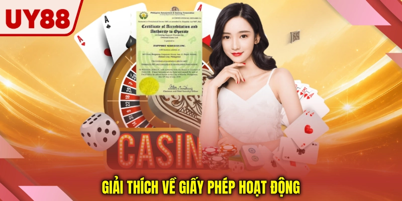 Giải thích về giấy phép hoạt động Giải thích về giấy phép hoạt động
