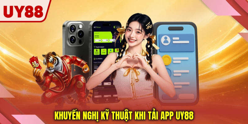 Khuyến nghị kỹ thuật khi tải app UY88 Khuyến nghị kỹ thuật khi tải app UY88